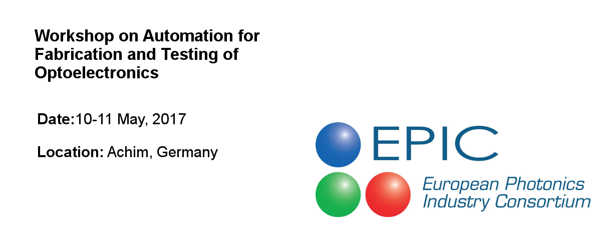 Yelo to visit workshop on automation for fabrication and testing of optoelectronics